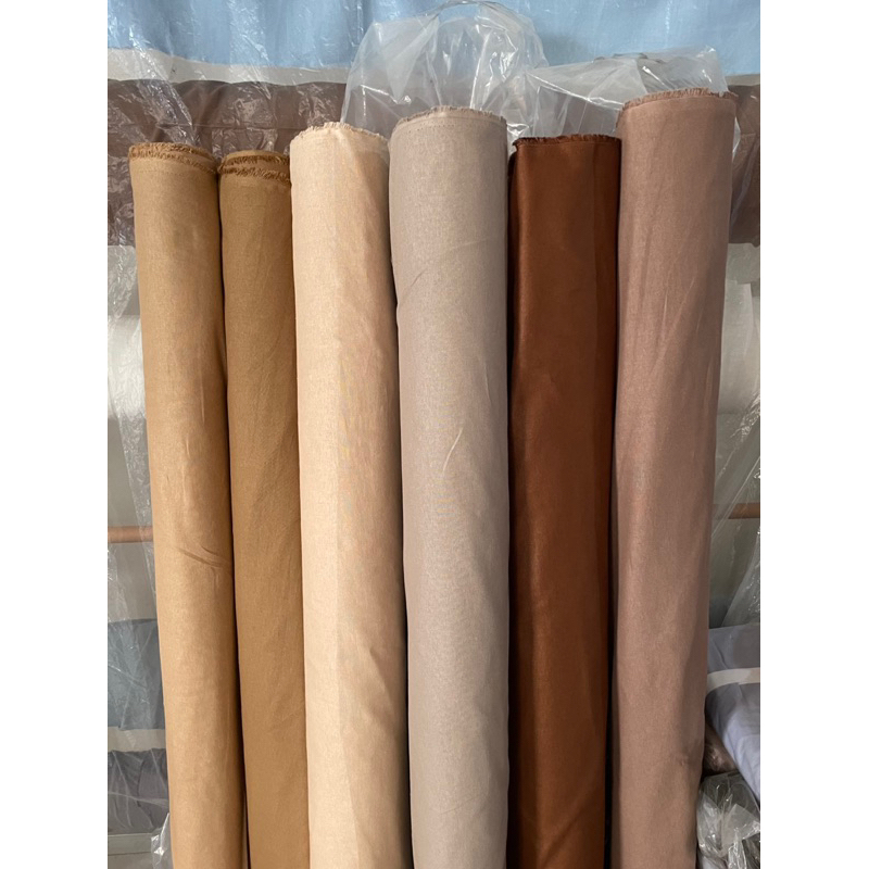 Kain linen rami roll an cotton katun linen rami grosir