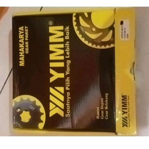 Gear Set Yimm Original Yamaha Jupiter MX New Kopling | Gear set Yimm Jupiter MX New Non Kopling | Ge
