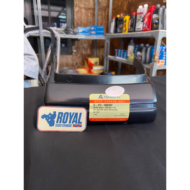 Buntut Bemper Belakang Danmotor Vespa Exclusive PX PS Exclusive Spartan