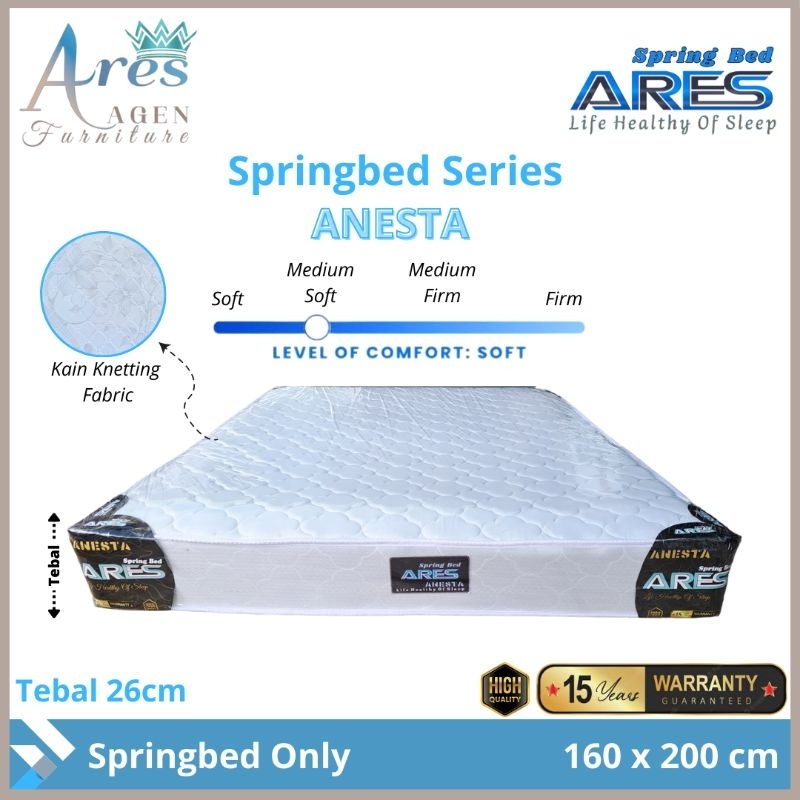 Kasur Springbed Ares / springbed No 2 160x200 / Springbed Termurah Cirebon