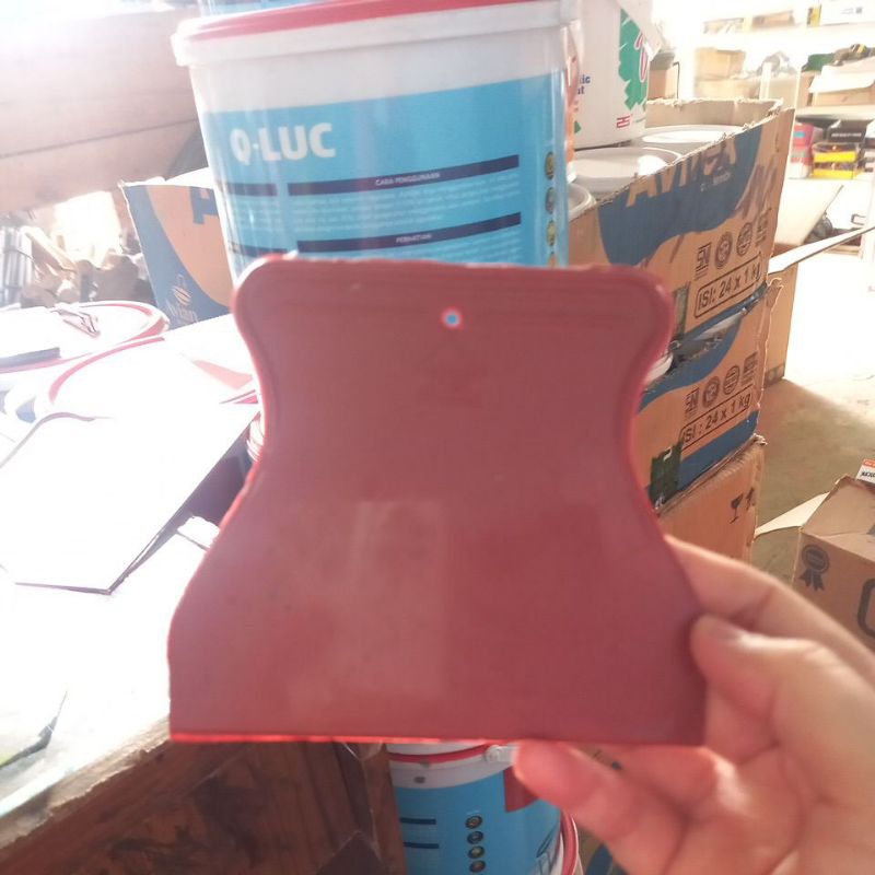 skrab  dempul tembok // skrap  // kape plastik // scrub