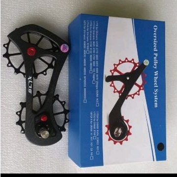 pulley oversized ceramic xlr8 sepeda roadbike shimano rd 17 T tiagra 105 duraace