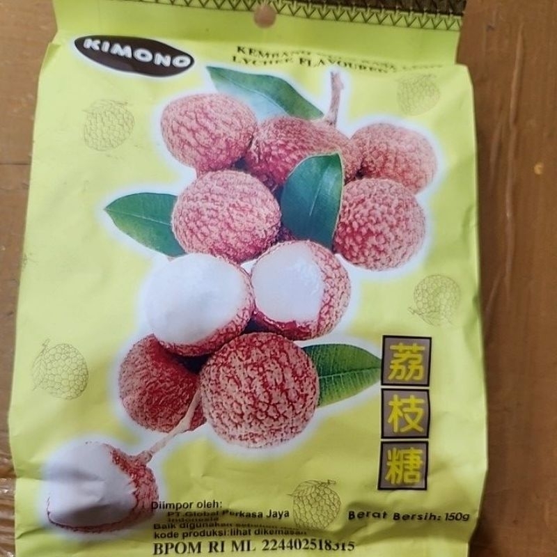 

permen rasa leci kimono 150gram