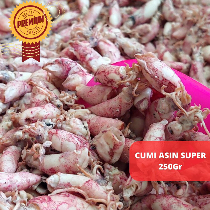 

Baby Cumi Asin Super Premium Fresh -+ 250Gr _ -+500gr - Dewi Sri Mart