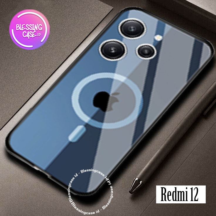 [BSC-01] Softcase Glass kaca REDMI 12 2023 - [Kamera Protect]  REDMI 12 2023  - pelindung hp REDMI 1