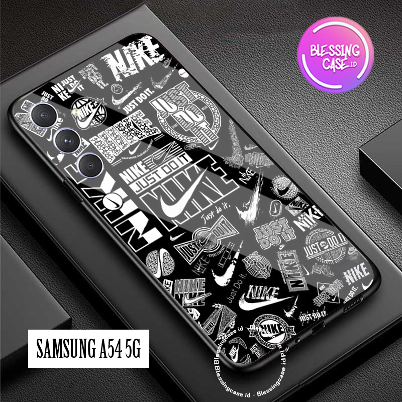 [BSC-02] Softcase Glass kaca SAMSUNG A54 - [Kamera Protect] SAMSUNG A54  - pelindung hp SAMSUNG A54 