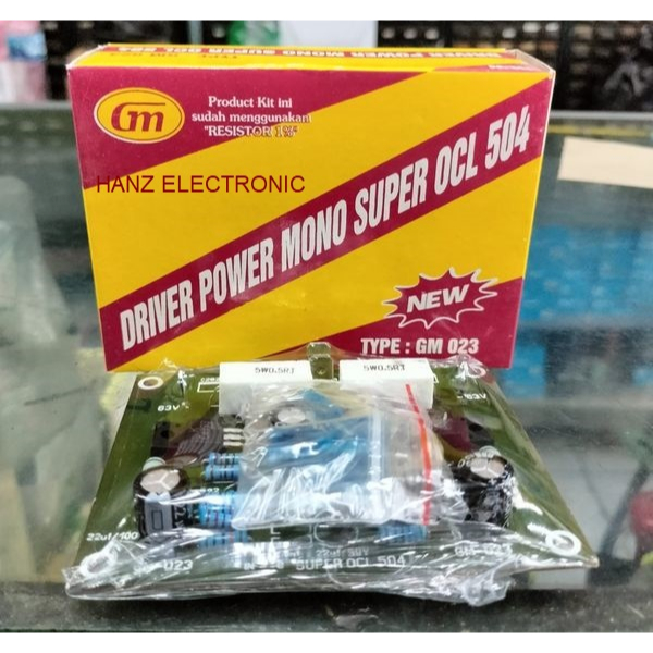 KIT DRIVER POWER SOCL 504 OCL SUPER OCL 504 GM