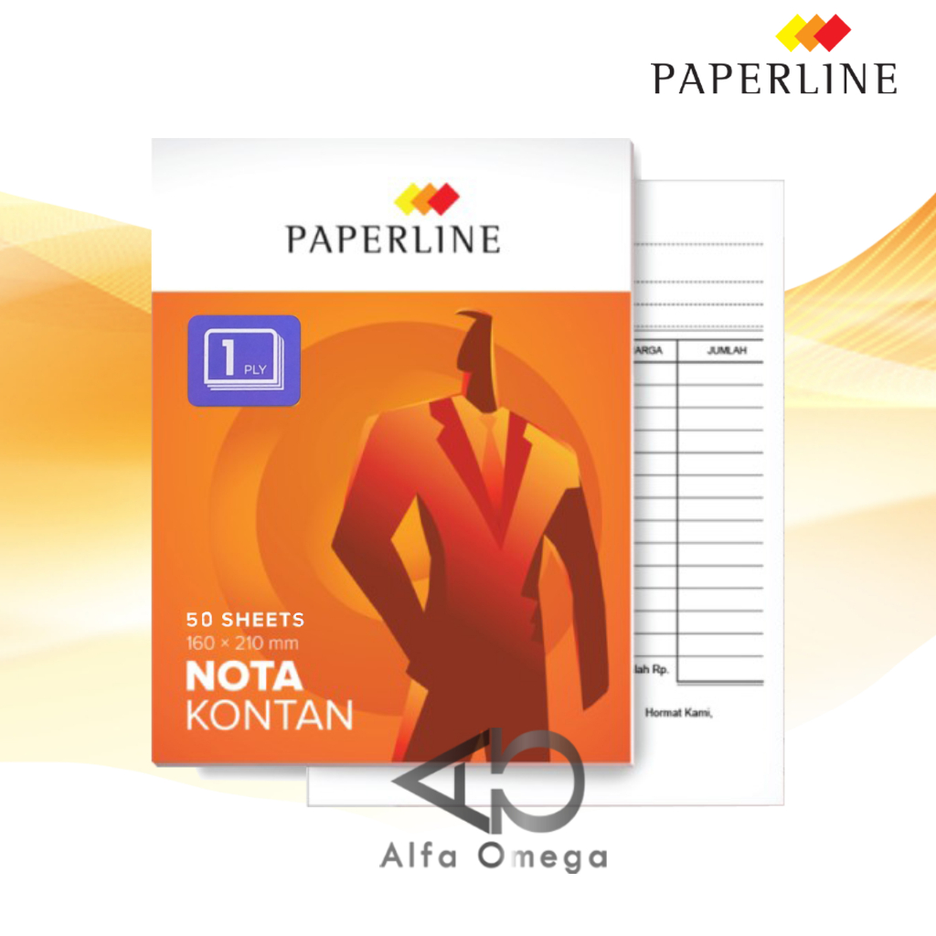 

Buku Nota Kontan Bon Besar Paperline 1 ply 50 lembar