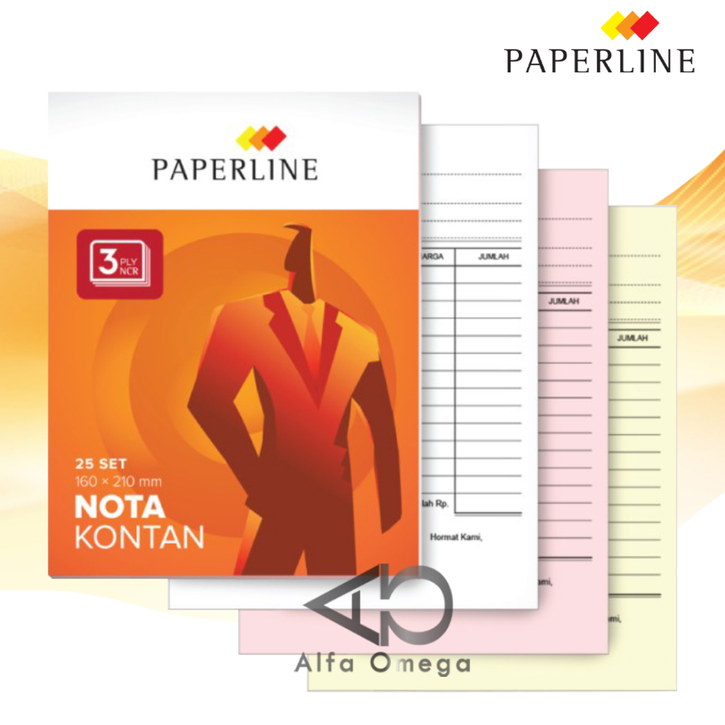 

Buku Nota Kontan Bon Besar Paperline Rangkap 3 ply NCR