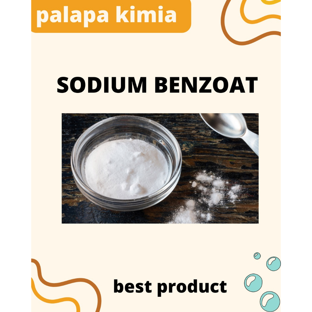 

NATRIUM BENZOAT/SODIUM BENZOAT 500 GRAM DAN 1 KG //PENGAWET MAKANAN//