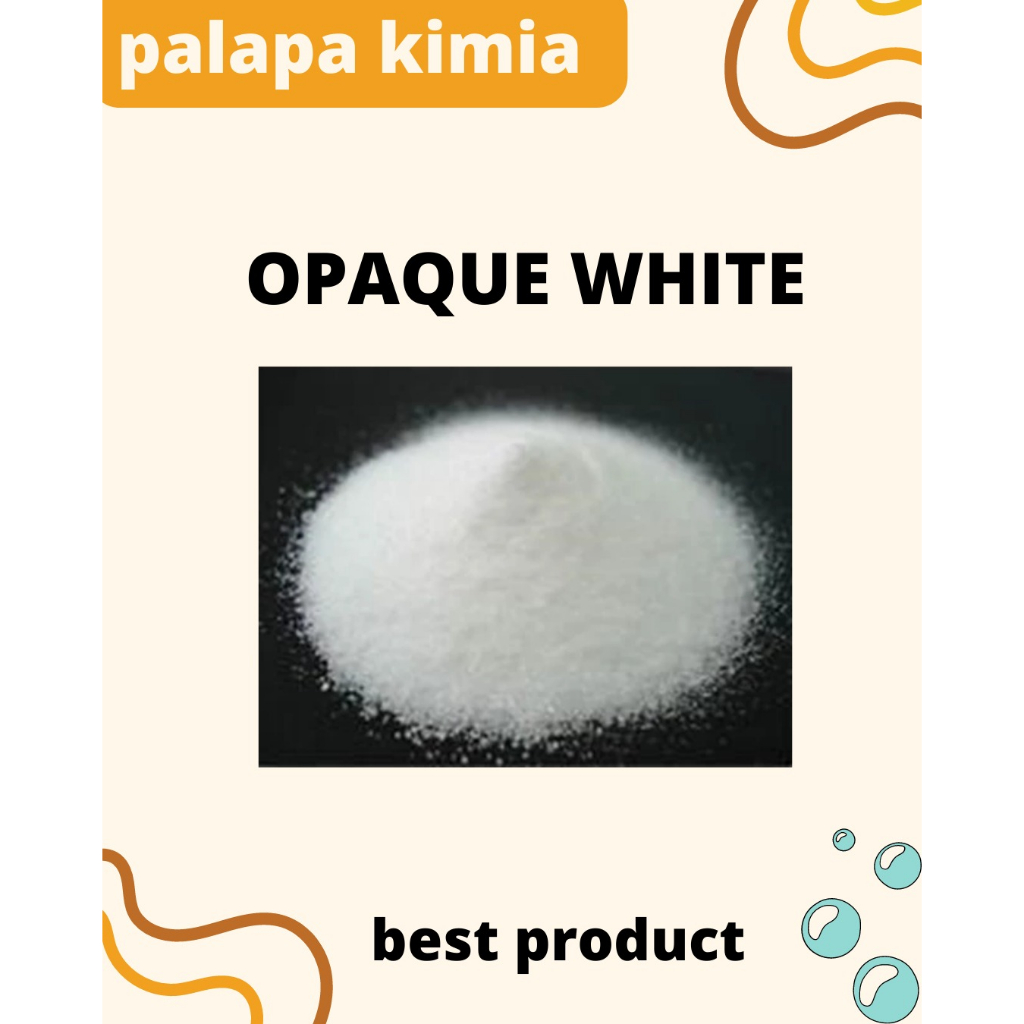 

OPAQUE WHITE 1 KG BEST PRODUCT/PEMUTIH MAKANAN FOOD GRADE