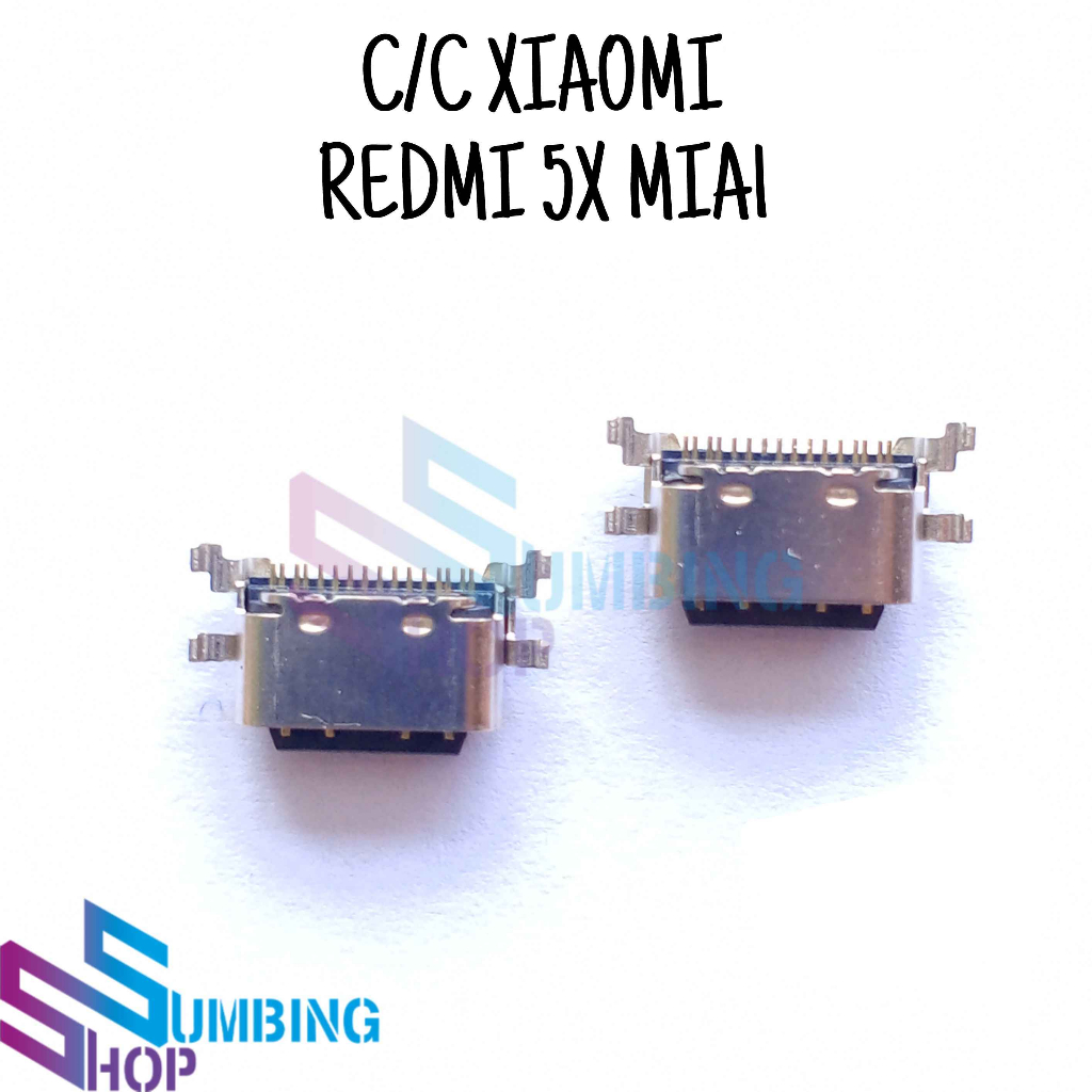 Konektor Charger Xiaomi MI 5x Mi A1 Mi5x MiA1 Usb Plug In Con Tc