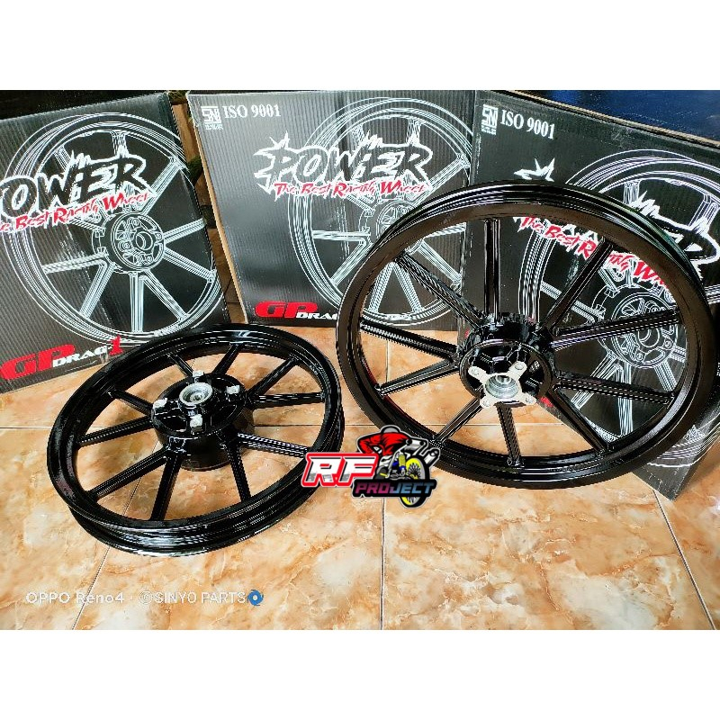 Velg Racing Power Gp Wheel Jupiter Satria FU Ninja SS R RR Ring 17 VELG POWER GP WHEEL 160X17 /185X1