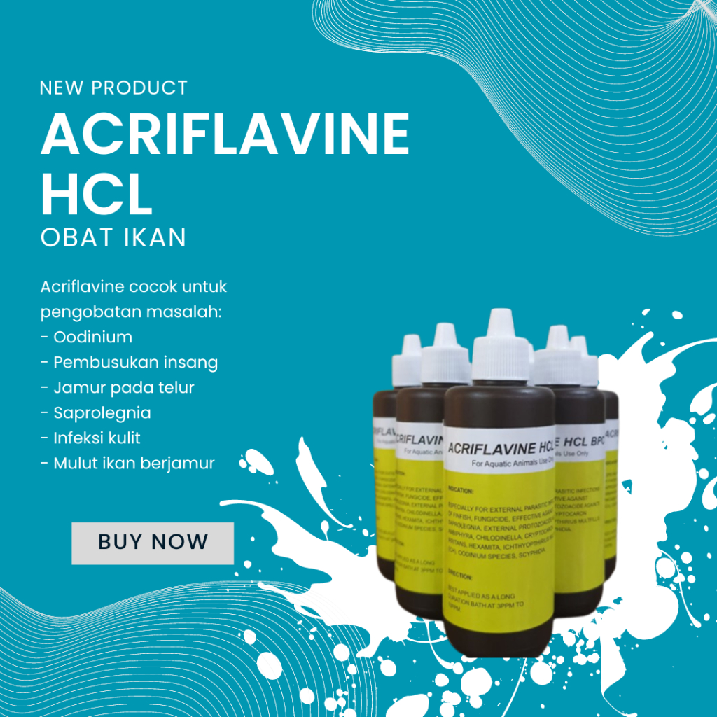 OBAT IKAN ACRIFLAVINE HCL