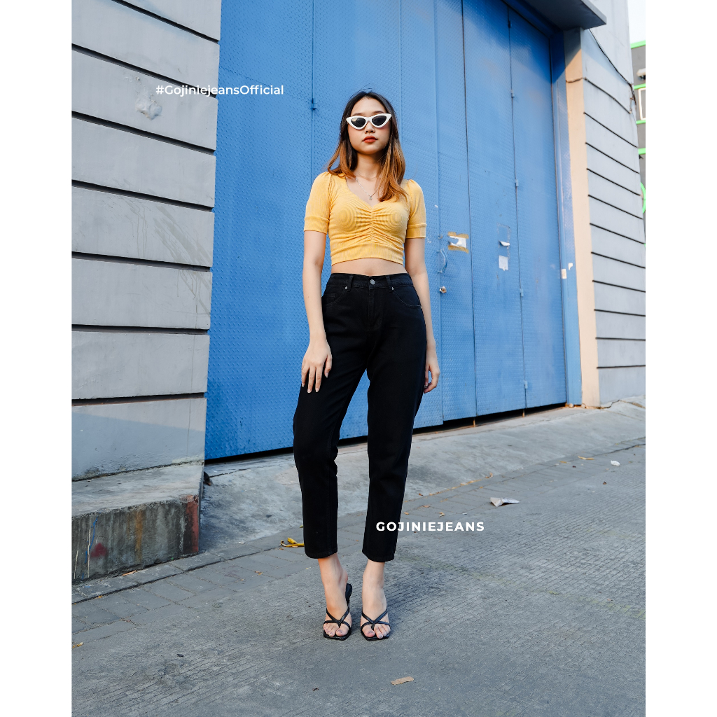 GOJINIEJEANS - Highwaist Boyfriend Jeans - 3276 - BOYFRIEND