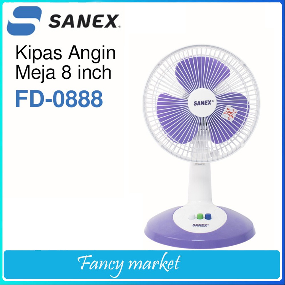 SANEX KIPAS ANGIN Kipas Angin Meja Ukuran 8 Inch