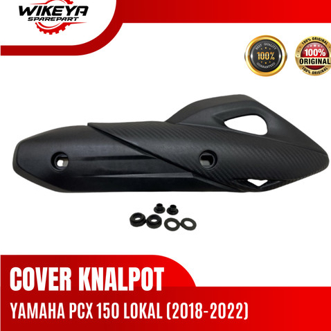 tutup knalpot / tameng knalpot pcx 150