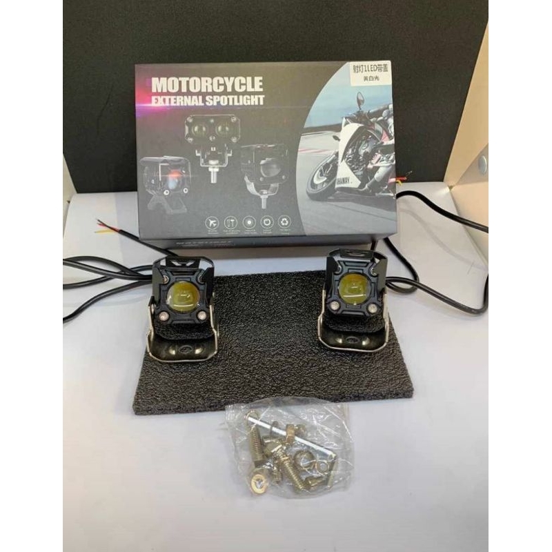SEPASANG LAMPU TEMBAK LASER SQL 1 MATA SQL1 MOBIL MOTOR BISA PAKAI UNIVERSAL LAMPU SOROT LASERGUN LA