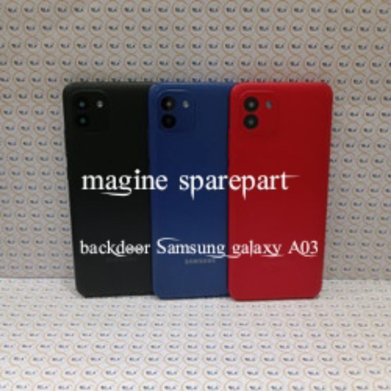 Backdoor Samsung galaxy A03/Tutup belakang Samsung galaxy A03 Original