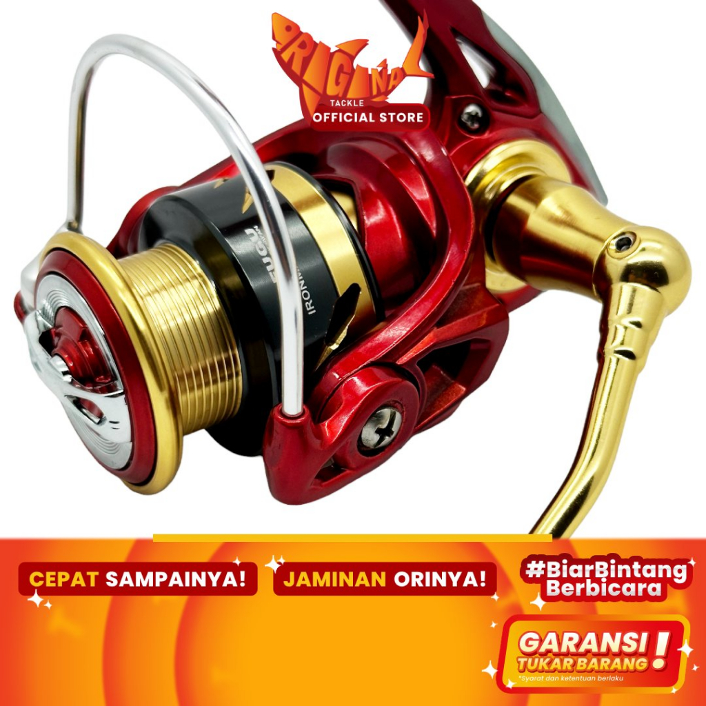 Reel Spinning Salt Water Power Handle Fugu Ironman Graphite 1000 2000 3000 4000 6000