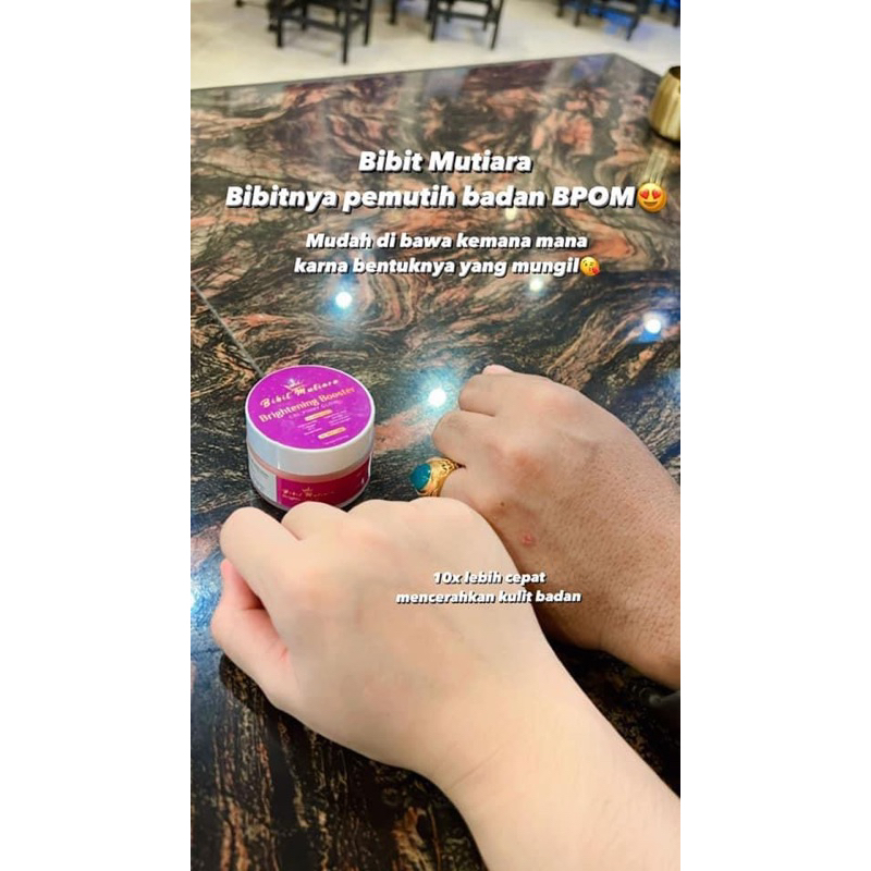 Bibit Pemutih Mutiara Booster Whitening