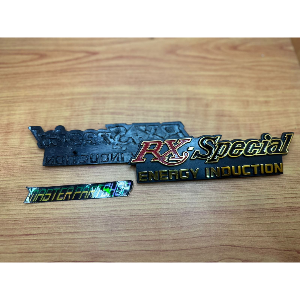 EMBLEM LOGO BOK AKI YAMAHA RX SPECIAL EMBLEM BOK AKI RX SPECIAL
