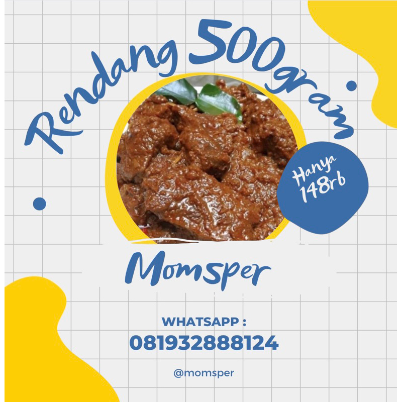 

rendang sapi 500gram