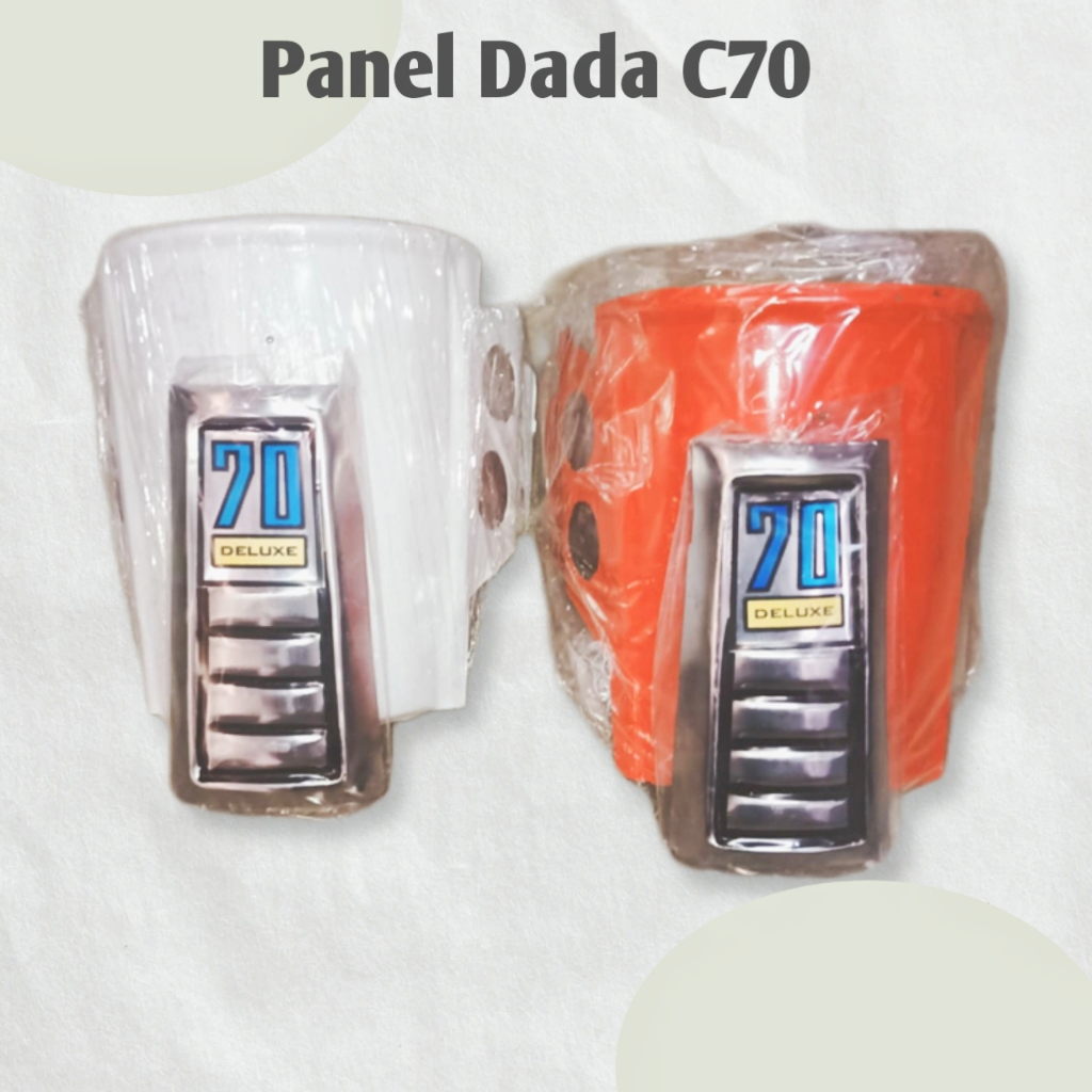 Panel dada c70 set dasi emblem custom modifikasi
