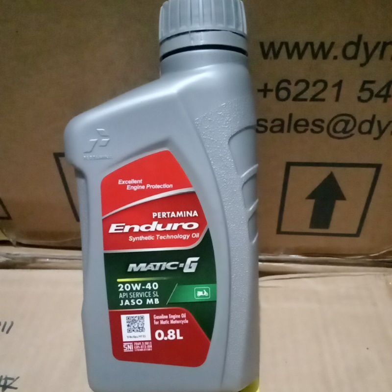 oli Pertamina Enduro matic G SAE 20w-40