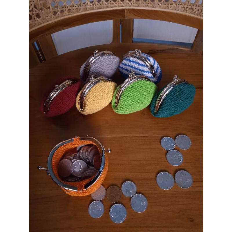 Dompet Rajut / Dompet Koin Handmade