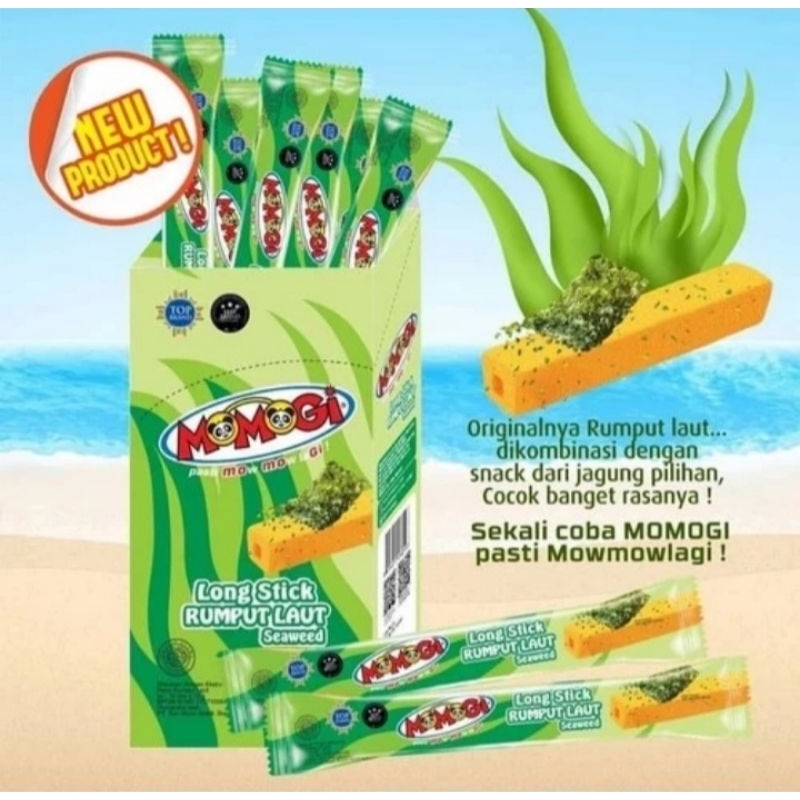 

momogi snack rumput laut / Snack Momogi Rumput Laut