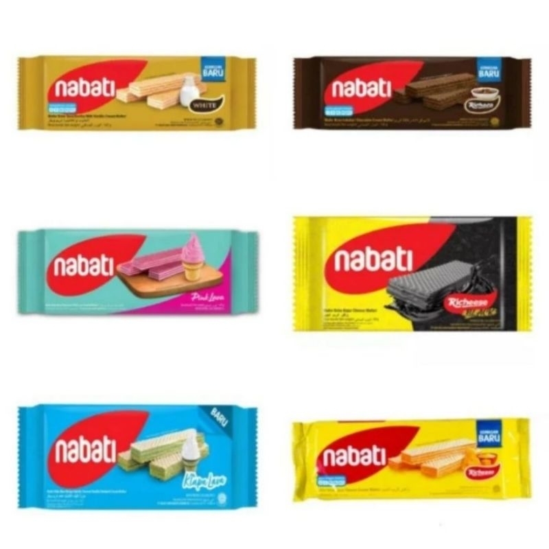 

wafer nabati biskuit varian/ Nabati Wafer Biskuit