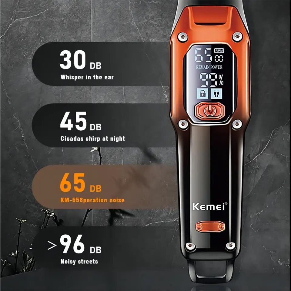 Alat Cukur Rambut Kumis Jenggot Brewok Ketiak Hair Clipper Trimmer Elektrik Professional Mesin