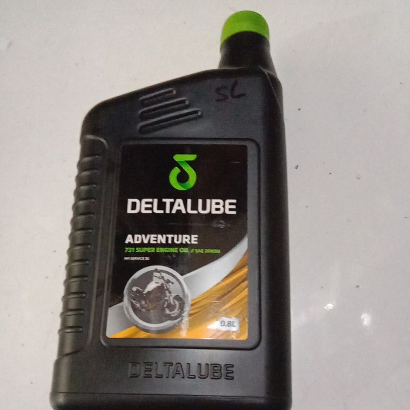 oli deltalube adventure sae 20w-50 isi 0.8ml original