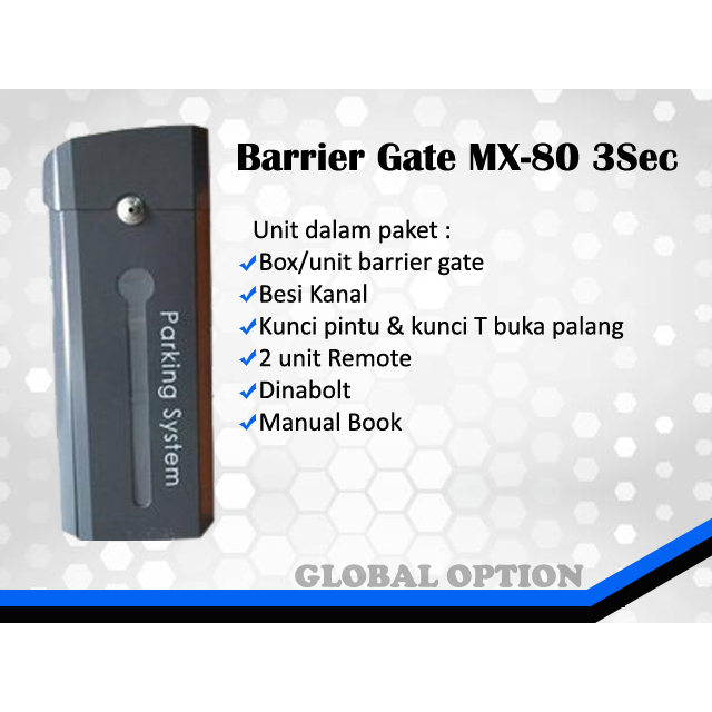 MESIN PORTAL OTOMATIS MX 80 AC,COLOR GREY