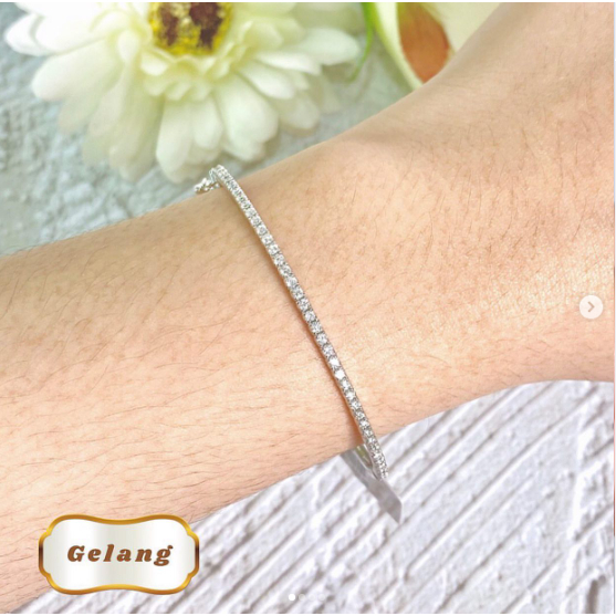 Elco Jewellery - Gelang Berlian Eropa F Vvs | GBRT-00109SH Berkualitas dan Bergaransi