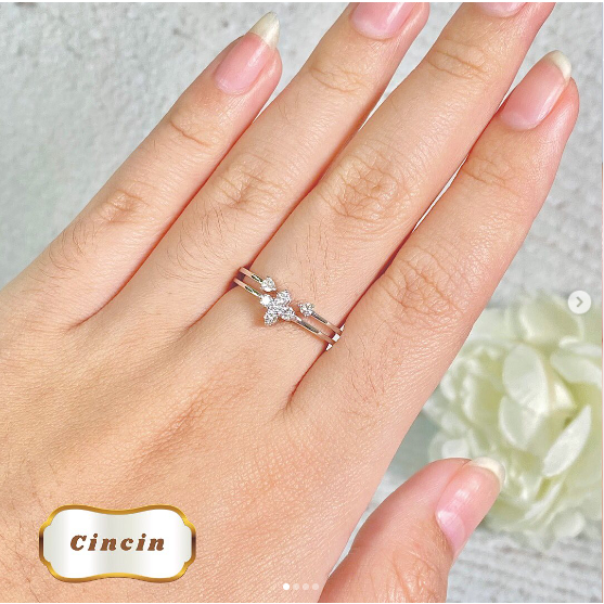 Elco Jewellery - Cincin Berlian Eropa F Vvs | CBRE-05777SH Berkualitas dan Bergaransi