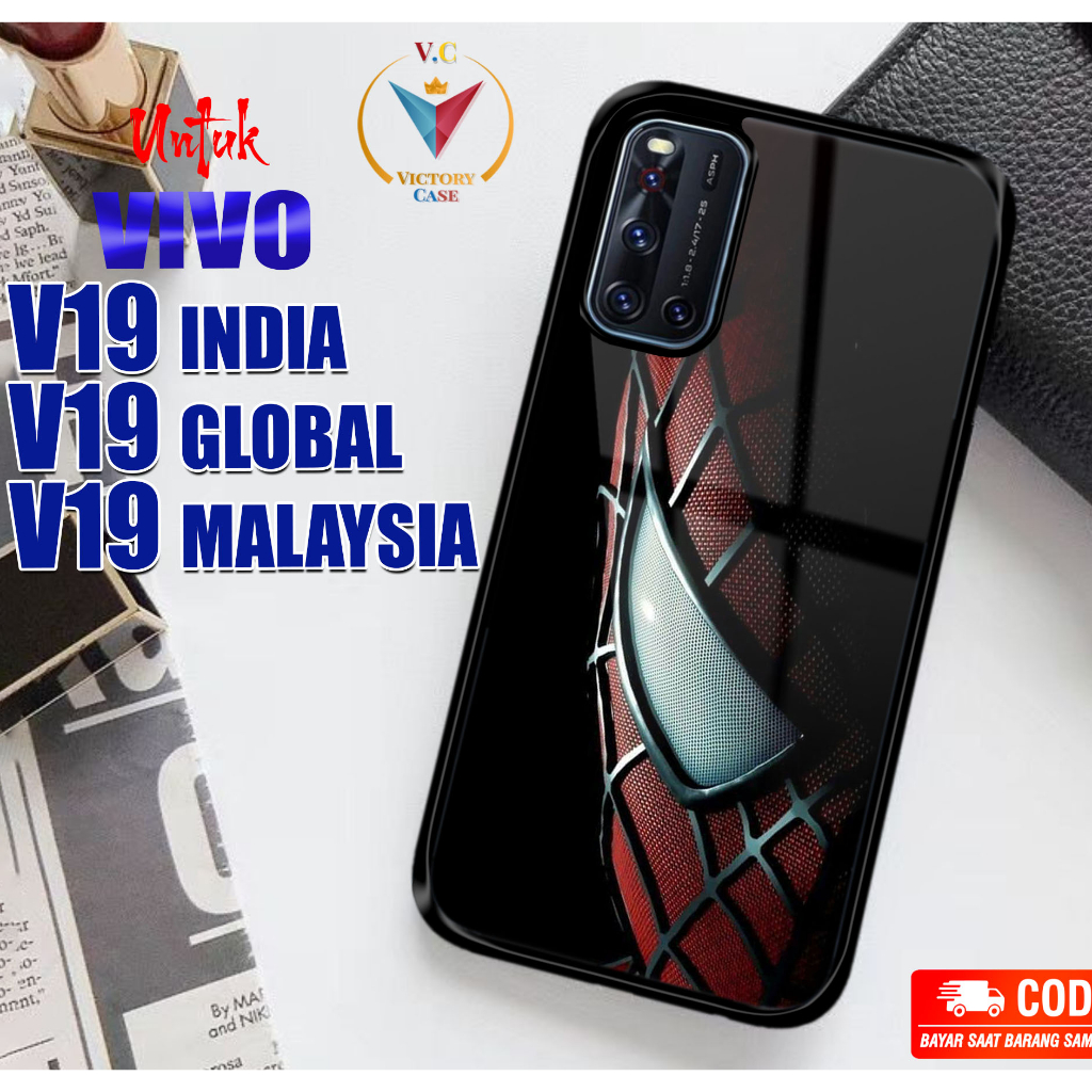 Case Vivo V19 India V19 Global V19 Malaysia Victory Case Motif [ SPDRMN ] Case Hp Glossy Casing Hard