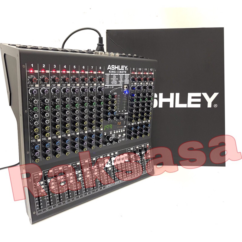 MIXER ASHLEY KING12NOTE MIXER ASHLEY KING12 NOTE MIXER ASHLEY KING 12 NOTE ORIGINAL WIHT SOUNDCARD