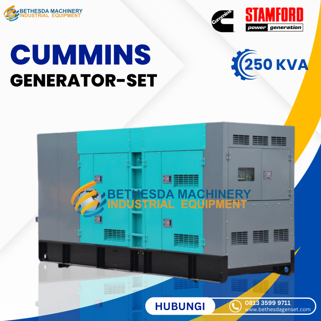 Cummins 250 Kva Genset silent