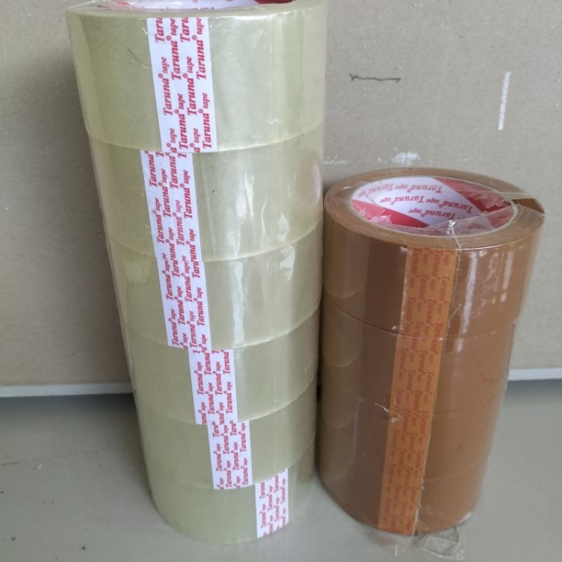 

LAKBAN BENING DAN COKLAT, 80 YARD ,KWALITAS TIDAK GAMPANG PUTUS