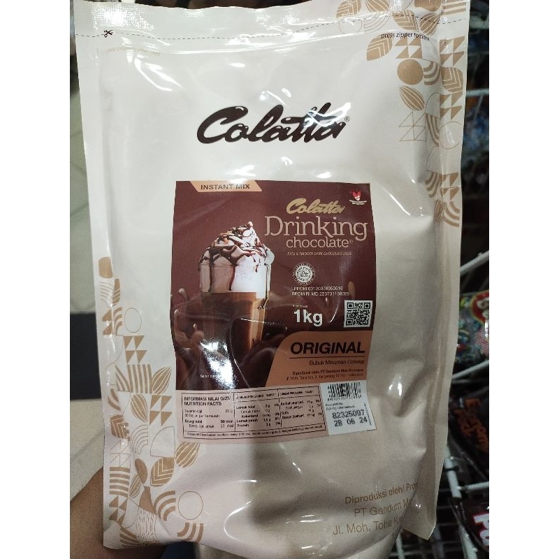 

COLATTA Drinking Chocolate 1Kg - Minuman Coklat Bubuk - Coklat Bubuk - Kakao Bubuk