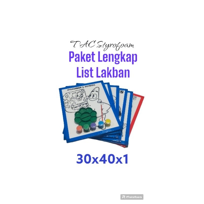 

PAKET STYROFOAM LUKIS EDUKASI MEWARNAI GAMBAR