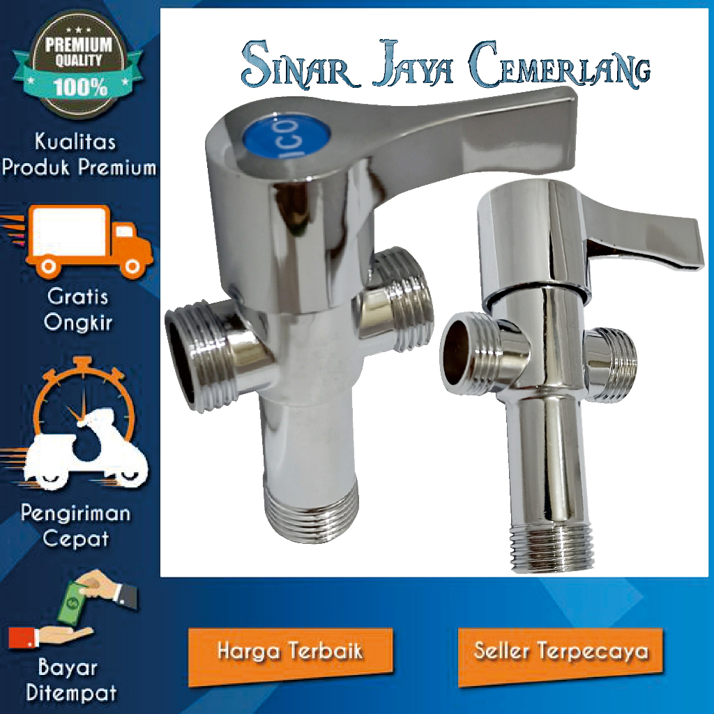 Kran Shower T Engkol / Kran Shower