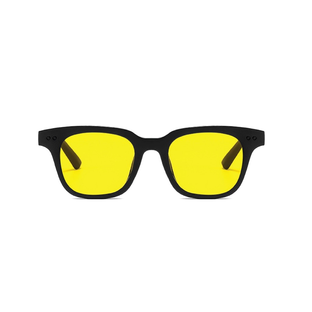 PL-WW004  Kacamata fashion Small candy color sunglasses pria wanita model terbaru KM02a-PL-WW004-Yellow