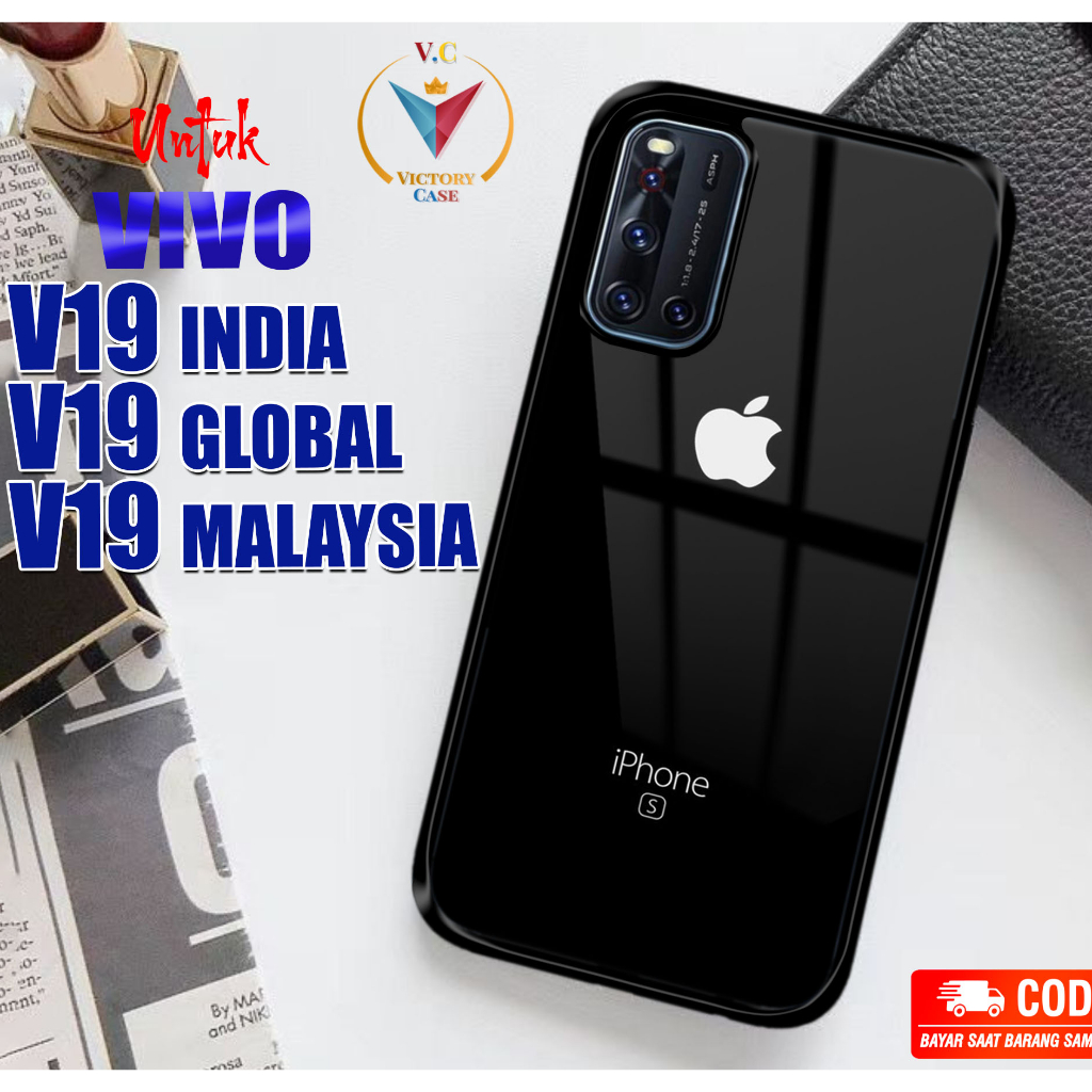 Case Vivo V19 India V19 Global V19 Malaysia Victory Case Motif [ APL ] Case Hp Glossy Casing Hardcas
