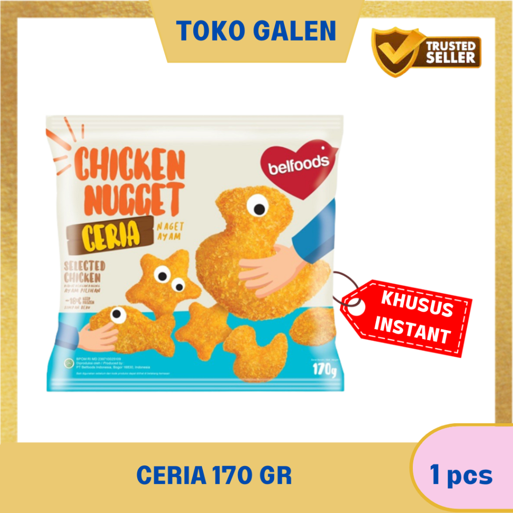 

BELFOOD NUGGET CERIA 170 GR