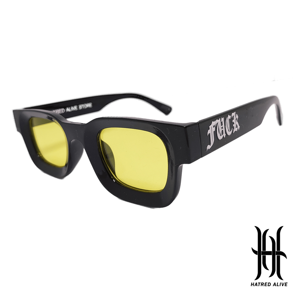 Kacamata Pria Wanita Frame Tebal Distro Branded Original HATRED ALIVE Sunglasses Anti Radiasi Local 