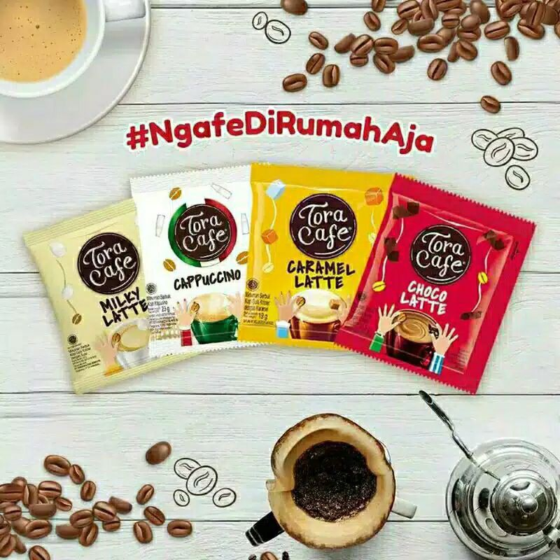 

Tora Cafe 1 renceng isi 10 sachet Rasa