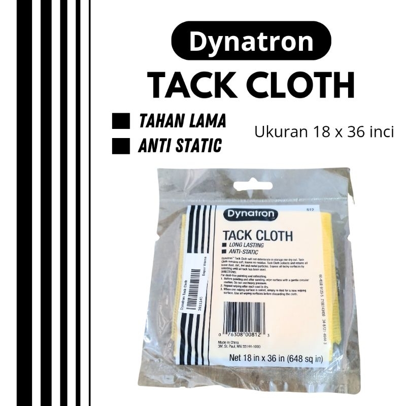 Dynatron Tack Cloth (Tack Cloth Dynatron) 1 Buah